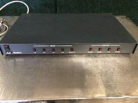 American Dynamics AD1475A DuoQuad Video Multiplexer Dual Quad
