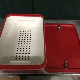 Retail New $200 Healthmark Instrument Trays Autoclavable to 250° F, chemical-resistant, and compatible with steam, EtO, and gas-plasma sterilization With Extra Tray
