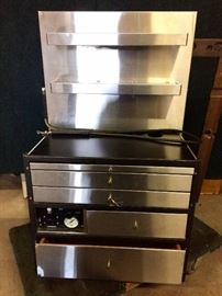 Retails Used $800 SMR J7 Wall Mount Stainless Steel ENT Ears, Nose & Throat Treatment Cabinet - Super Nice Condition - Forget Your Sears Craftsman Tool Chest Box - Great For Garage Mechanics OR Mancave!
