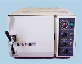 Retails New $5000 FDA Listed Tuttnauer 2340M Semi-Automatic Autoclave Sterilizer 120V Professional Grade Perfect For Medical, Dental, Podiatry, Veterinary, Tattooing, Body Piercing, Manicure, Pedicure and Cosmetic Applications! Super Working Condition!
