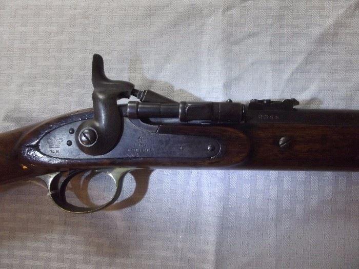 Right side of Enfield Rifle. 