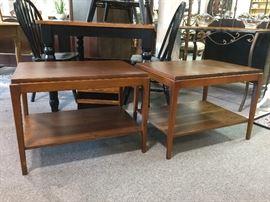 2 Lane mid-century side tables
