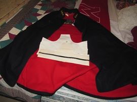 Vintage Nurse's cape and caps