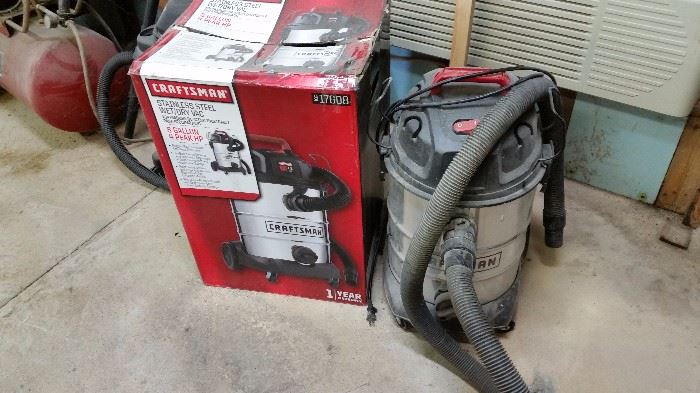 Stainless Steel Shop Vac