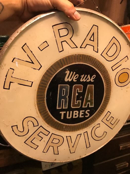 Rare RCA Advertising light