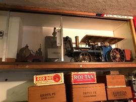 Scratch built steam engine