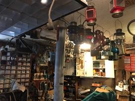 A lot of lamps