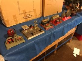 Collection of steam engines