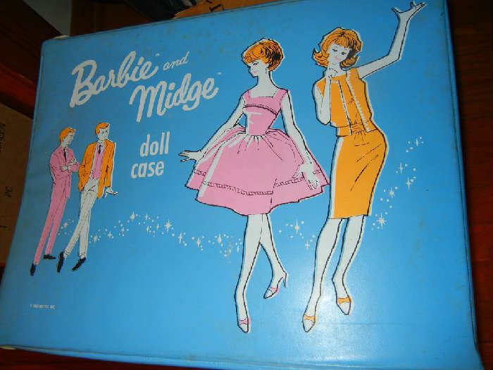Barbie & Midge Doll Case with Doll and Clothes