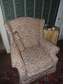 wing back chair