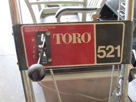 Toro snow blower.