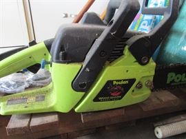 16" chain saw.