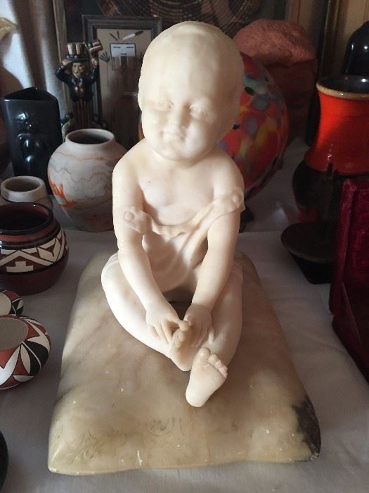 VICTORIAN MARBLE STATUE