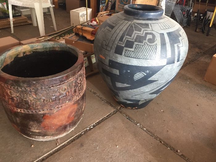 pottery - large pieces