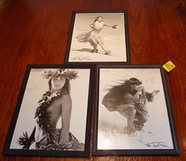 MHE016 Three Framed & Signed Kim Taylor Reece Prints