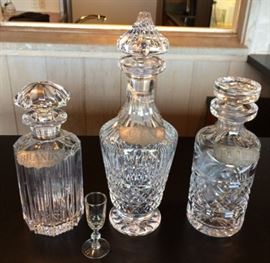 MHE050 More Stunning Waterford Crystal Decanters