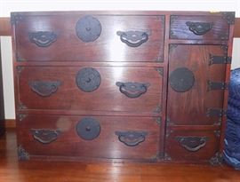MHE076 Vintage Wooden Dresser #1