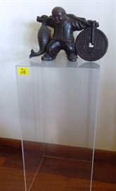 MHE108 Oriental Boy Figurine with Stand