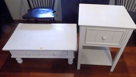 MHE113 Matching Nightstand and Table