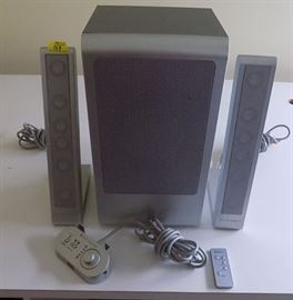 MHE117 Alter Lansing Speaker Set