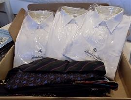MHE130 New Space Bag & Variety of Ties & Cotton Shirts