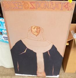 MHE167 Vintage Oil Painting by Carol M. Dupre'