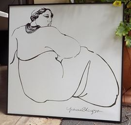 MHE170 Large Silhouette Picture