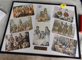 MHE180 Vintage Framed Hawaiian Pictures