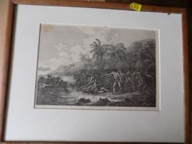 MHE184 Picture of Ancient Men Fighting