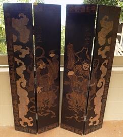 MHE192 Set of Large Oriental Screen Divider