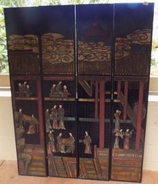 MHE196 Four Large Oriental Display Boards