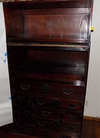 MHE227 Vintage Wooden Oriental Tansu Modular Storage Unit