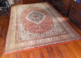 MHE267 Beautiful 100% Pure Wool Woven Area Rug