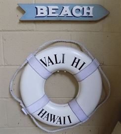 MHE290 Vali Hi Life Ring, Wood Beach Sign