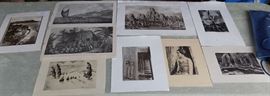 MHE292 Reproduction Prints of Old Hawaii, Asia & More & Signed Prints