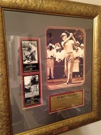 Byron Nelson (1912 - 2006) golf art