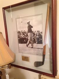 Ben Hogan (1993) framed art
