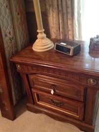 One of two nightstands