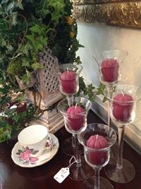 Decorative candle holders