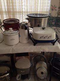 Many small appliances