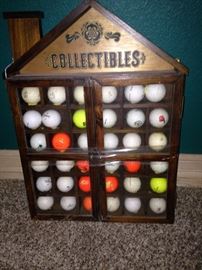 Collection of golf balls