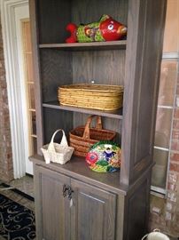 The hutch matches the breakfast set.