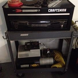 More craftsman products; 2-tier utility cart