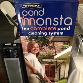The complete pond cleaning system by Pennington