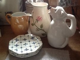Vintage china, porcelain, ironstone and pottery