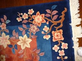 beautiful 100 x 108 rug. Valued $14,000  -great deal on this one!!