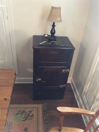 Wooden Icebox 