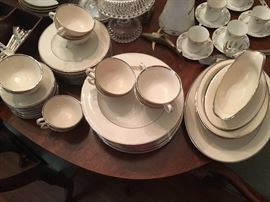 Beautiful Lenox China Montclair pattern.  Service for 12