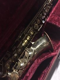 Vintage Saxophone and case - make an offer