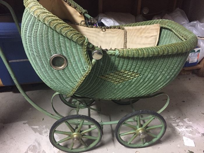 Vintage baby carriage
